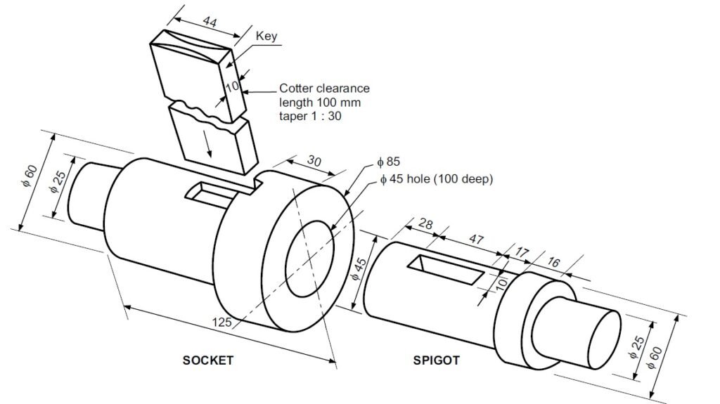 Machine Design And Drawing Lab Assignments - Prof. Vijay Karma